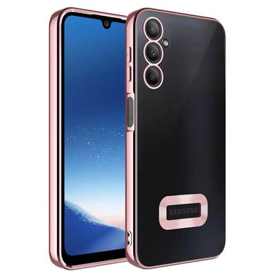 Galaxy A24 Uyumlu Kılıf Kamera Korumalı Logo Gösteren Zore Omega Kapak
