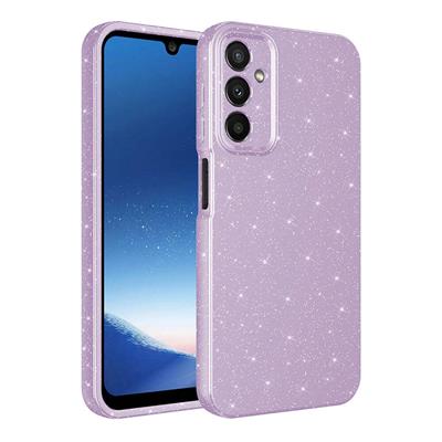 Galaxy A25 Uyumlu Kılıf Kamera Korumalı Simli Lüks Zore Koton Kapak