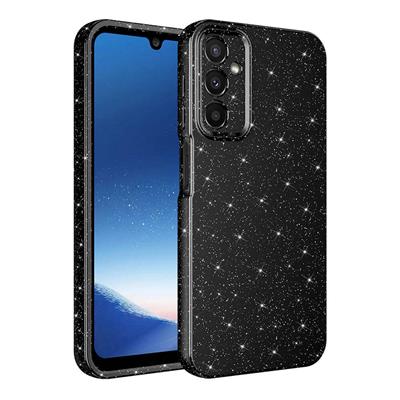 Galaxy A25 Uyumlu Kılıf Kamera Korumalı Simli Lüks Zore Koton Kapak