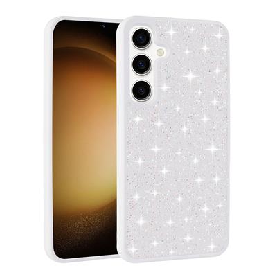 Galaxy A25 Uyumlu Kılıf Parlak Taşlı Tasarım Zore Pırlanta Kapak