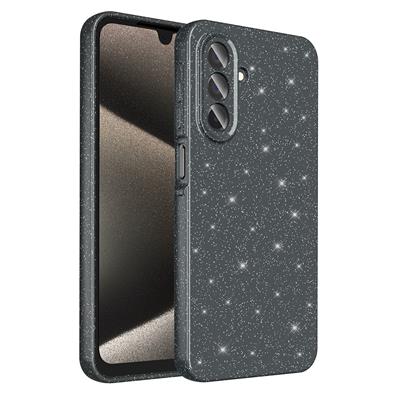 Galaxy A26 Uyumlu Kılıf Kamera Korumalı Simli Lüks Zore Koton Kapak