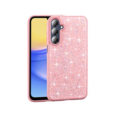 Galaxy A26 Uyumlu Kılıf Parlak Taşlı Tasarım Zore Pırlanta Kapak