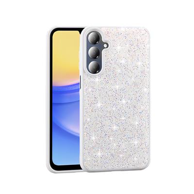 Galaxy A26 Uyumlu Kılıf Parlak Taşlı Tasarım Zore Pırlanta Kapak