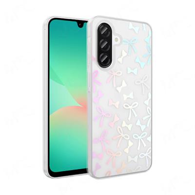 Galaxy A26 Uyumlu Kılıf Şeffaf Figürlü Zore Folk Sert Kapak