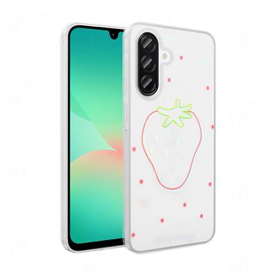 Galaxy A26 Uyumlu Kılıf Şeffaf Figürlü Zore Folk Sert Kapak