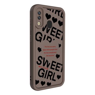 Galaxy A30 Uyumlu Kılıf Kamera Korumalı Baskılı Arka Yüzey Zore Klas Kapak