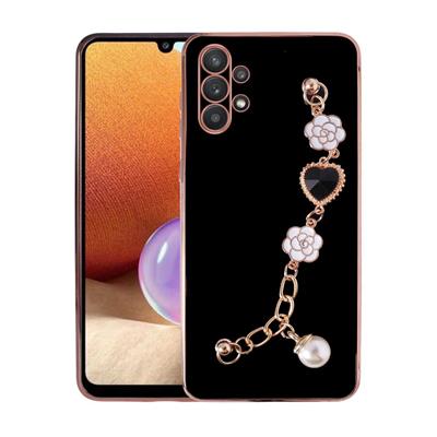 Galaxy A32 4G Uyumlu Kılıf El Tutamaçlı Kamera Korumalı Zore Taka Silikon Kapak