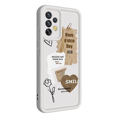 Galaxy A32 4G Uyumlu Kılıf Kamera Korumalı Baskılı Arka Yüzey Zore Klas Kapak