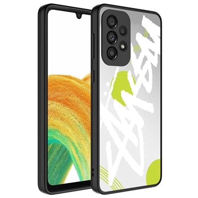 Galaxy A33 5G Uyumlu Kılıf Aynalı Desenli Kamera Korumalı Parlak Zore Mirror Kapak