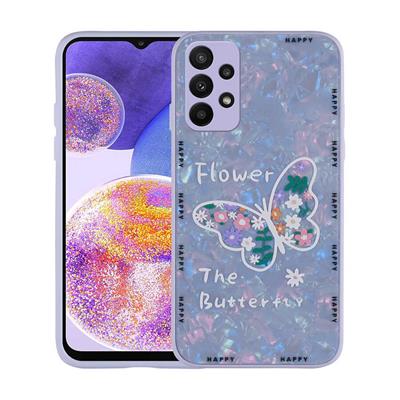 Galaxy A33 5G Uyumlu Kılıf Desenli Sert Silikon Zore Mumila Kapak