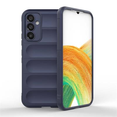 Galaxy A34 Uyumlu Kılıf Esnek TPU Oyuklu Arka Yüzey Tasarımlı Zore Etnik Silikon Kapak