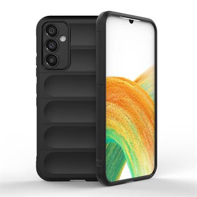 Galaxy A34 Uyumlu Kılıf Esnek TPU Oyuklu Arka Yüzey Tasarımlı Zore Etnik Silikon Kapak
