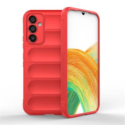 Galaxy A34 Uyumlu Kılıf Esnek TPU Oyuklu Arka Yüzey Tasarımlı Zore Etnik Silikon Kapak