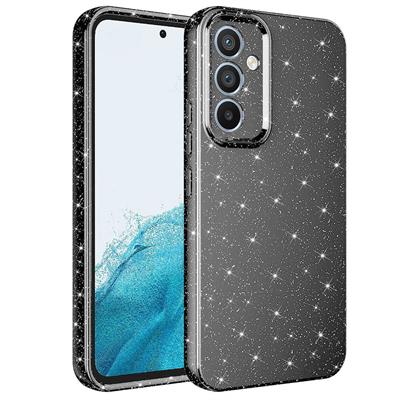 Galaxy A34 Uyumlu Kılıf Kamera Korumalı Simli Lüks Zore Koton Kapak