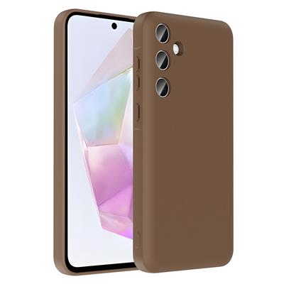 Galaxy A36 Uyumlu Kılıf Kamera Korumalı Kartlık Hazneli Zore Vitra Kapak