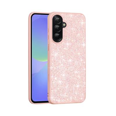 Galaxy A36 Uyumlu Kılıf Parlak Taşlı Tasarım Zore Pırlanta Kapak