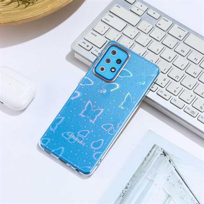 Galaxy A52 Uyumlu Kılıf Zore Sidney Desenli Sert Kapak