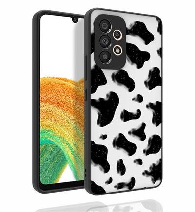 Galaxy A53 5G Uyumlu Kılıf Desenli Kamera Korumalı Parlak Zore Nora Kapak
