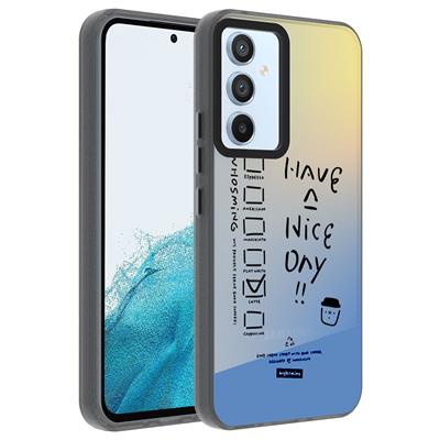 Galaxy A54 Uyumlu Kılıf Desenli Zore Dragon Sert Kapak