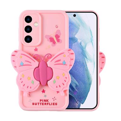 Galaxy A55 Uyumlu Kılıf Kamera Korumalı Figür Tasarımlı Zore Kapya Kapak