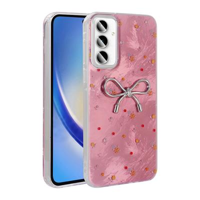 Galaxy A55 Uyumlu Kılıf Kamera Korumalı Figürlü Zore Ponti Silikon Kapak