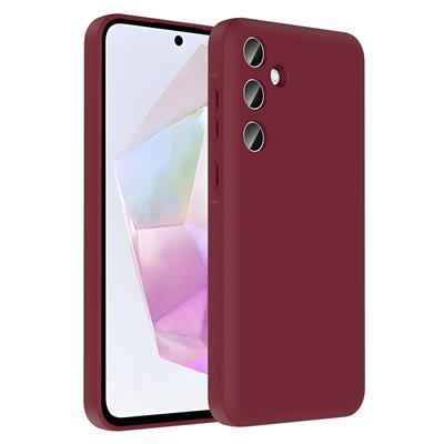 Galaxy A56 Uyumlu Kılıf Kamera Korumalı Kartlık Hazneli Zore Vitra Kapak