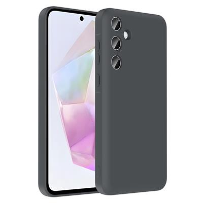 Galaxy A56 Uyumlu Kılıf Kamera Korumalı Kartlık Hazneli Zore Vitra Kapak