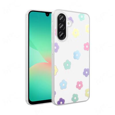 Galaxy A56 Uyumlu Kılıf Şeffaf Figürlü Zore Folk Sert Kapak