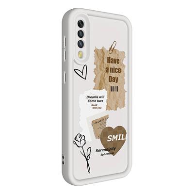 Galaxy A70 Uyumlu Kılıf Kamera Korumalı Baskılı Arka Yüzey Zore Klas Kapak