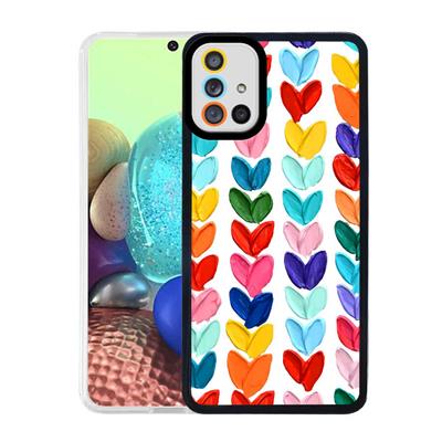 Galaxy A71 Uyumlu Kılıf Zore M-Fit Desenli Kapak