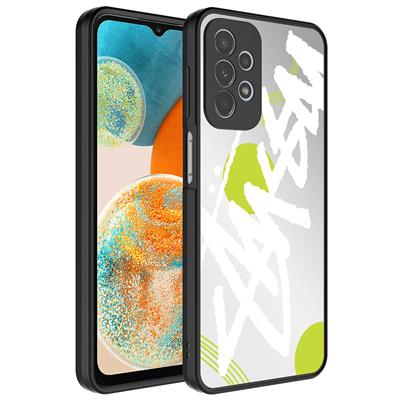 Galaxy A72 Uyumlu Kılıf Aynalı Desenli Kamera Korumalı Parlak Zore Mirror Kapak