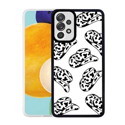 Galaxy A72 Uyumlu Kılıf Zore M-Fit Desenli Kapak