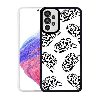 Galaxy A73 Uyumlu Kılıf Zore M-Fit Desenli Kapak
