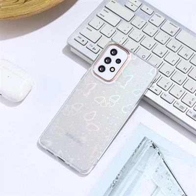 Galaxy A73 Uyumlu Kılıf Zore Sidney Desenli Sert Kapak