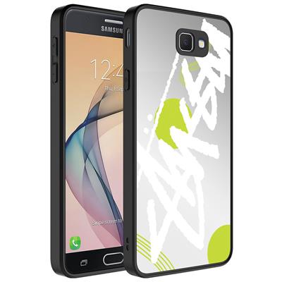 Galaxy J7 Prime Uyumlu Kılıf Aynalı Desenli Kamera Korumalı Parlak Zore Mirror Kapak