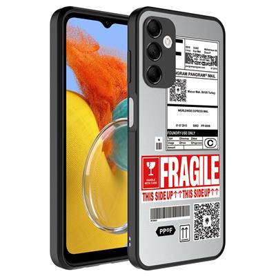 Galaxy M14 Uyumlu Kılıf Aynalı Desenli Kamera Korumalı Parlak Zore Mirror Kapak