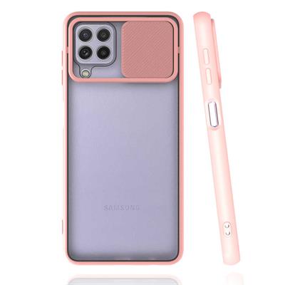 Galaxy M22 Uyumlu Kılıf Zore Lensi Kapak