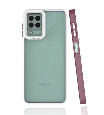Galaxy M22 Uyumlu Kılıf Zore Mima Kapak