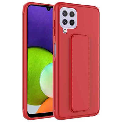 Galaxy M32 Uyumlu Kılıf Zore Qstand Kapak