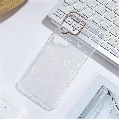 Galaxy M32 Uyumlu Kılıf Zore Sidney Desenli Sert Kapak