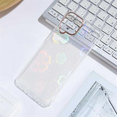 Galaxy M32 Uyumlu Kılıf Zore Sidney Desenli Sert Kapak