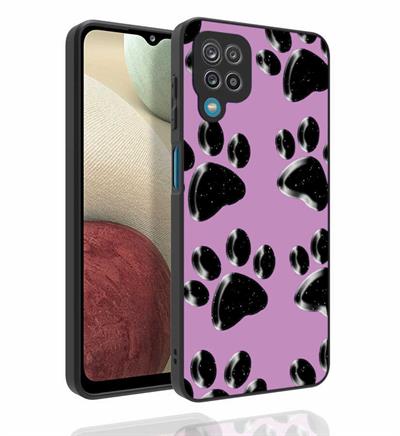 Galaxy M33 Uyumlu Kılıf Desenli Kamera Korumalı Parlak Zore Nora Kapak