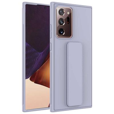Galaxy Note 20 Ultra Uyumlu Kılıf Zore Qstand Kapak