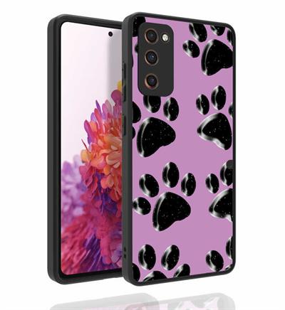 Galaxy S20 FE Uyumlu Kılıf Desenli Kamera Korumalı Parlak Zore Nora Kapak