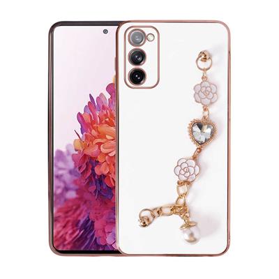 Galaxy S20 FE Uyumlu Kılıf El Tutamaçlı Kamera Korumalı Zore Taka Silikon Kapak