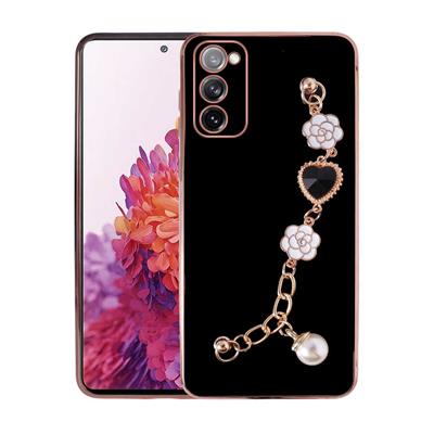 Galaxy S20 FE Uyumlu Kılıf El Tutamaçlı Kamera Korumalı Zore Taka Silikon Kapak