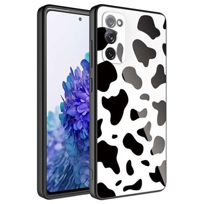 Galaxy S20 FE Uyumlu Kılıf Kamera Korumalı Desenli Sert Silikon Zore Epoksi Kapak