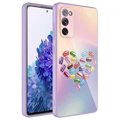 Galaxy S20 FE Uyumlu Kılıf Kamera Korumalı Desenli Sert Silikon Zore Epoksi Kapak