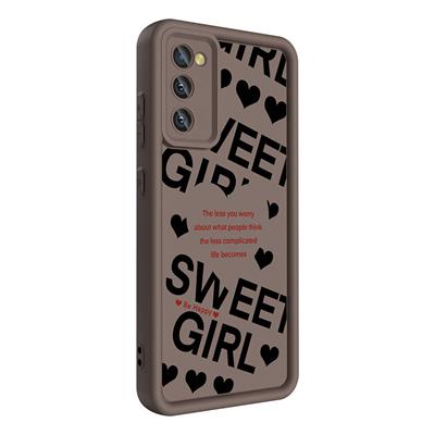 Galaxy S20 FE Uyumlu Kılıf Kamera Korumalı Baskılı Arka Yüzey Zore Klas Kapak