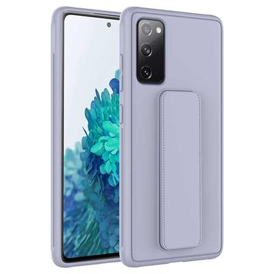 Galaxy S20 FE Uyumlu Kılıf Zore Qstand Kapak